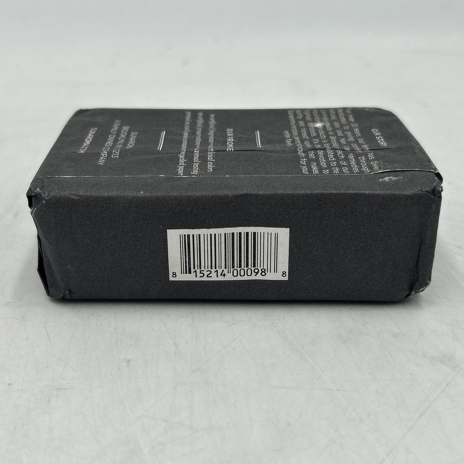 Sunaroma Soap Bar Charcoal Dead Sea Mineral Mud, 8 Oz.