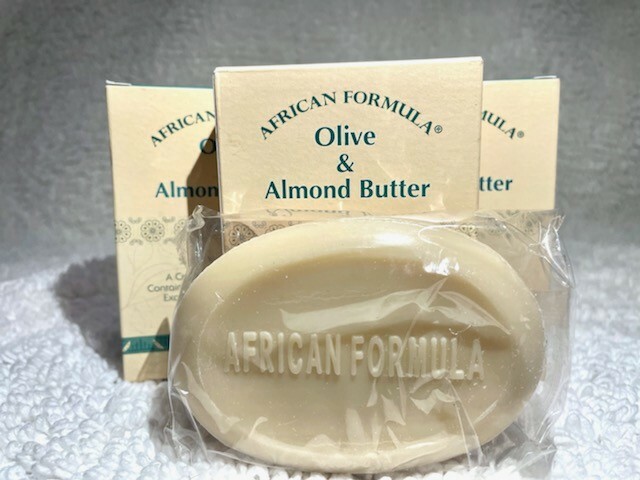 African Formula Olive & Almond Butter Cleansing Bar Soap  Antioxidants Vitamin E