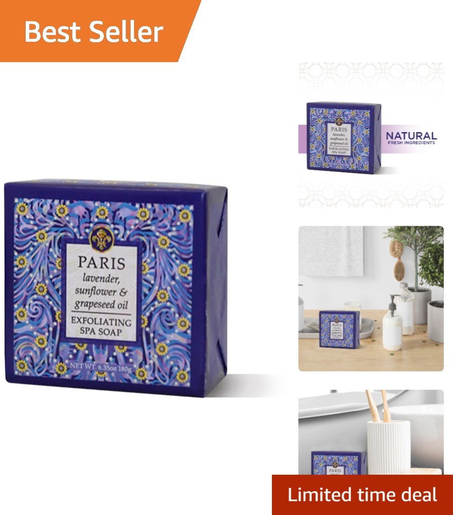 Parisian Elegance 6.35oz Organic Shea & Lavender Soap