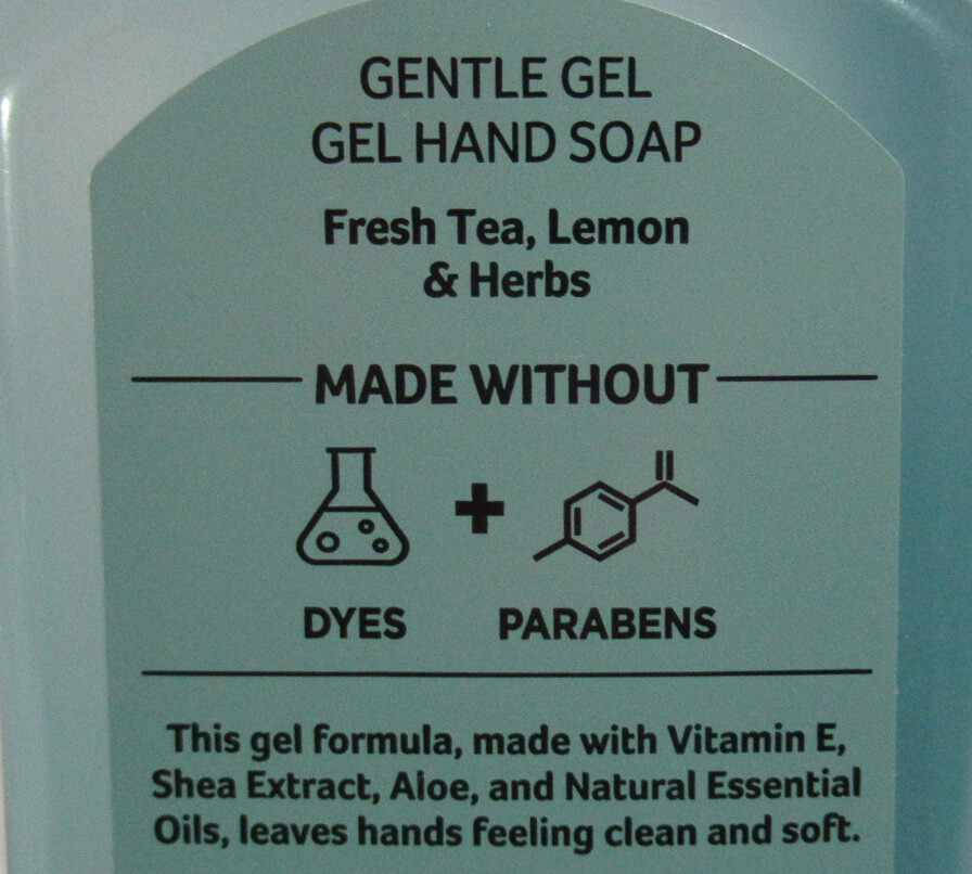 White Barn Bath & Body Works Gentle Gel Hand Soap Lot Set of 2 WHITE TEA & SAGE