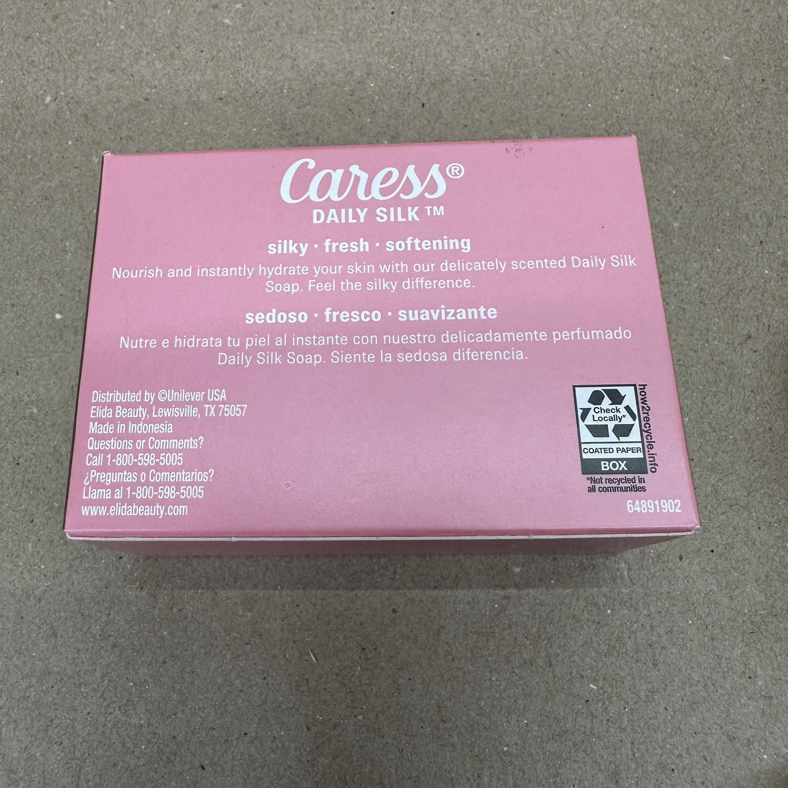 48 PK Caress Daily Silk Soap Bars White Peach & Orange Blossom 3.15 oz