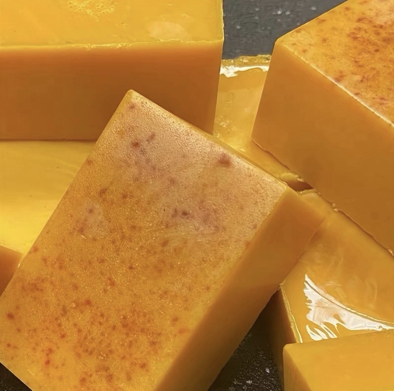 4PCS Kojic Acid Turmeric Soap Brightening Face Body Cleansing Bar Skin Care