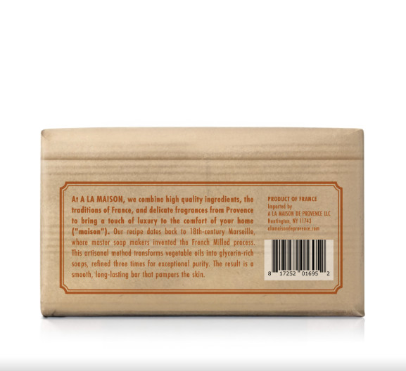 A La Maison Bar Soap 8.8 oz Fresh Sea Salt & Orange Bergamot – 6 Pack