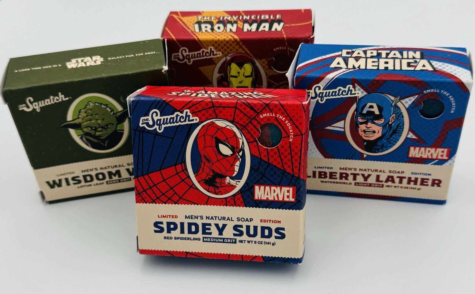 limited-edition Dr. Squatch natural bar soaps Set