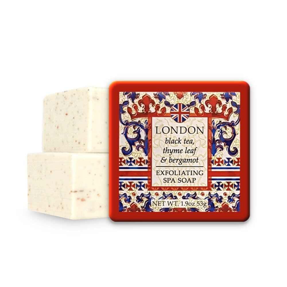 Greenwich Bay 1.9oz Soap, London – Set of 4 (R5H048)