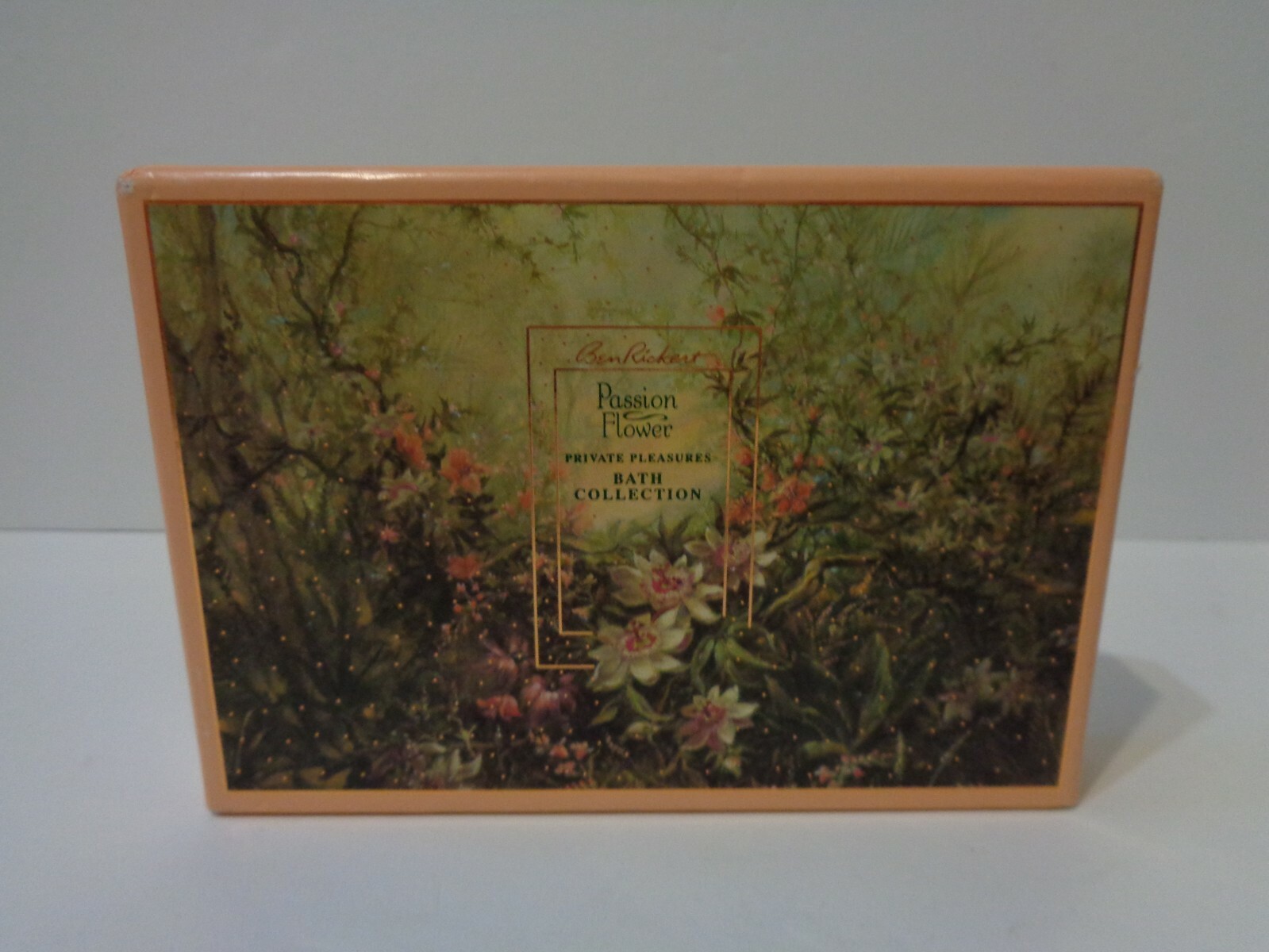 Ben Rickert Private VTG Passion Flower Pleasures Bath Collection Soap Bath Cubes