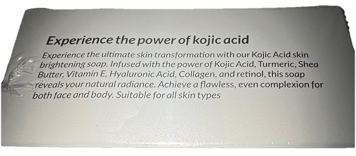Artnaturals Kojic Acid Soap Bar Skin Brightening Natural Bars W/ African Net