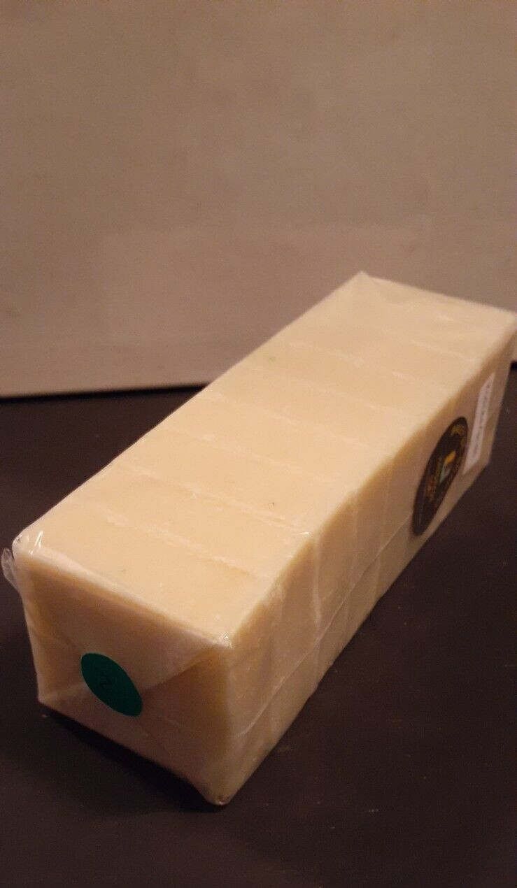 Kojic and Mango Cold Processed handmade soap loaf, 9 precut bars- Free Shipping