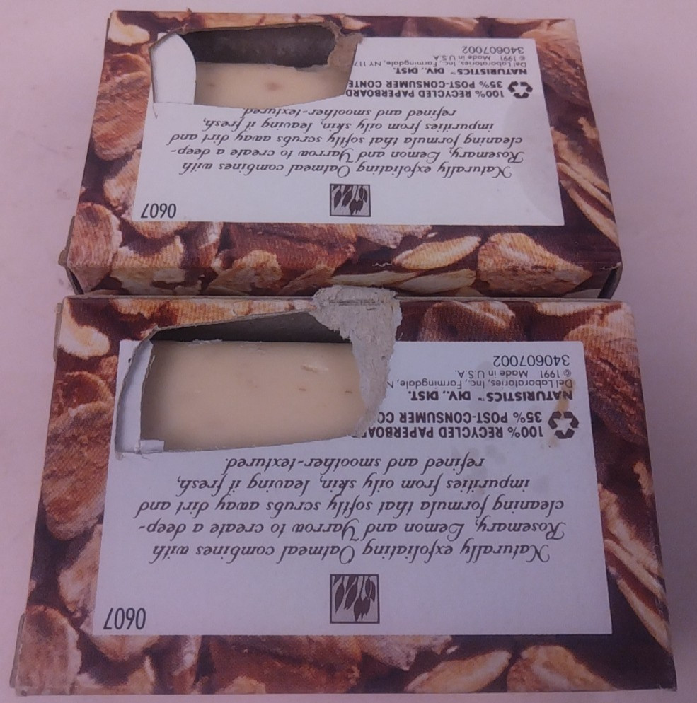 Naturistics Facial Soap/Facial Scrub Bars – New (Lot Of 7) -Discontinued Product