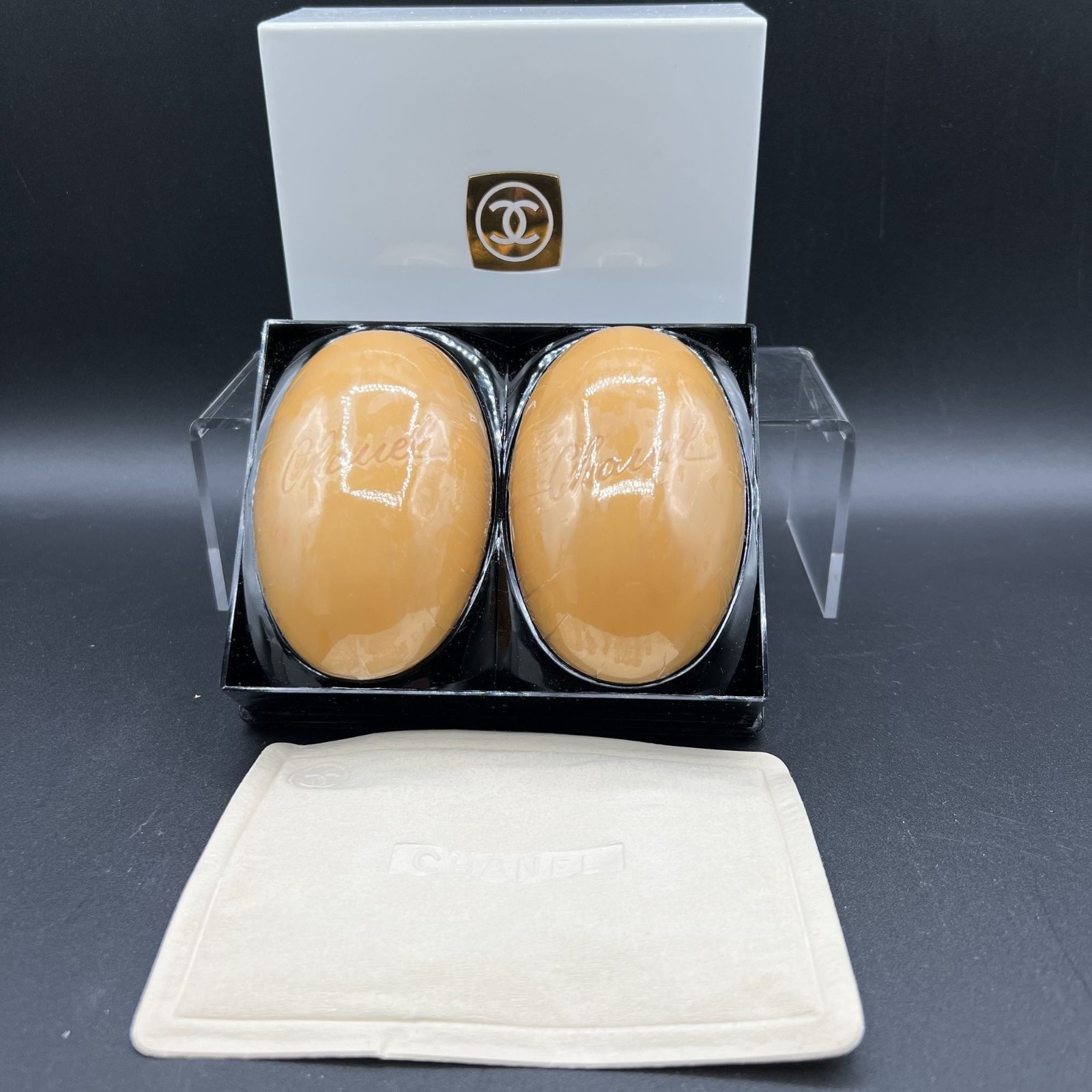 Chanel No. 5 1970 Bath Soap Set In Box 2 6.75 Oz Sealed Bars Luxurious Fragrance
