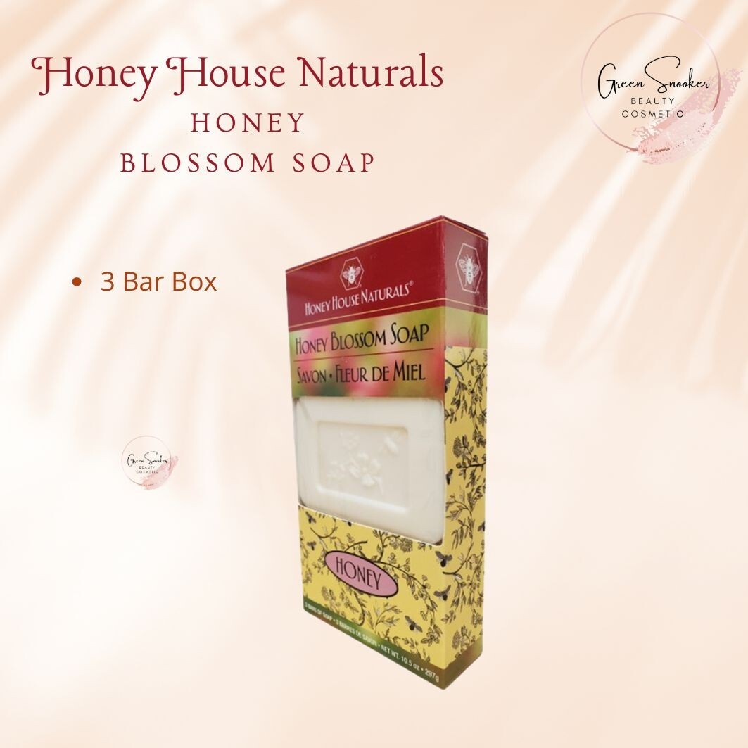 Honey House Naturals, 3 Bar Box Honey Blossom