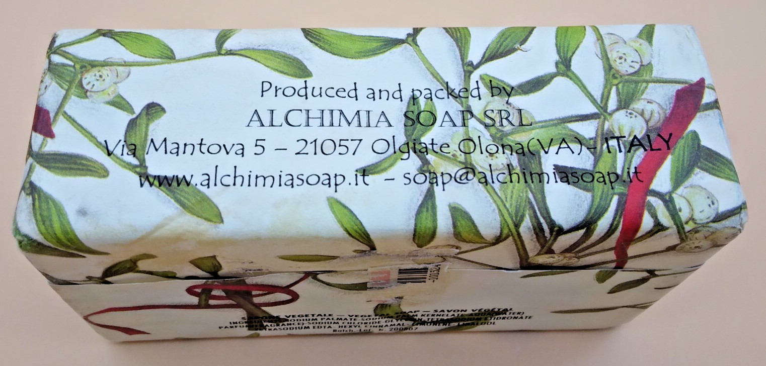 Savone Vegetale Ginger & Jasmine Soap Bar 10.6 oz Vegetal Soap Handmade in Italy