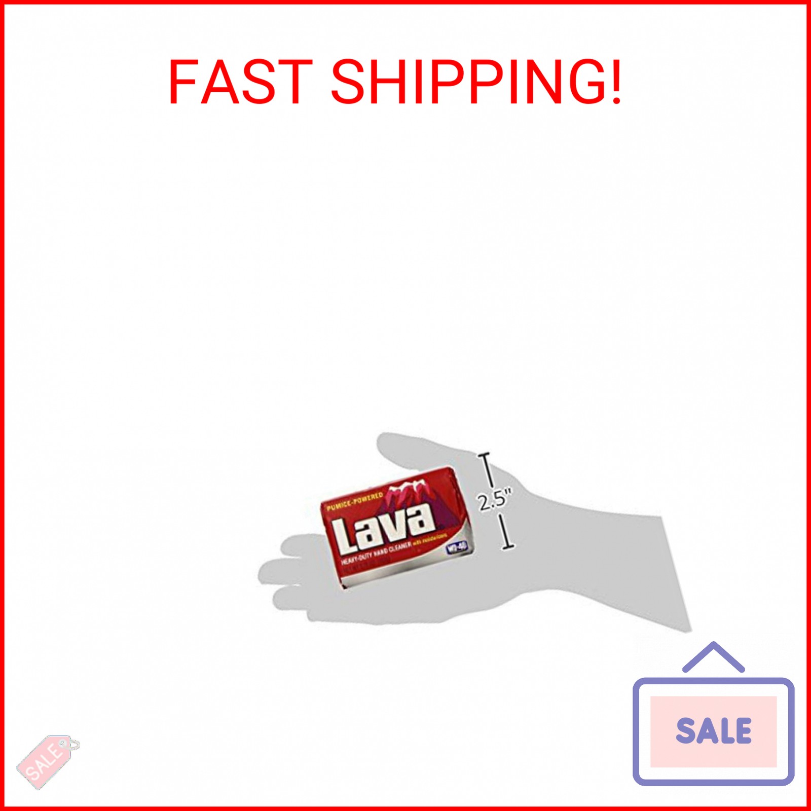Lava Heavy-Duty Hand Cleaner with Moisturizers, 5.75 OZ