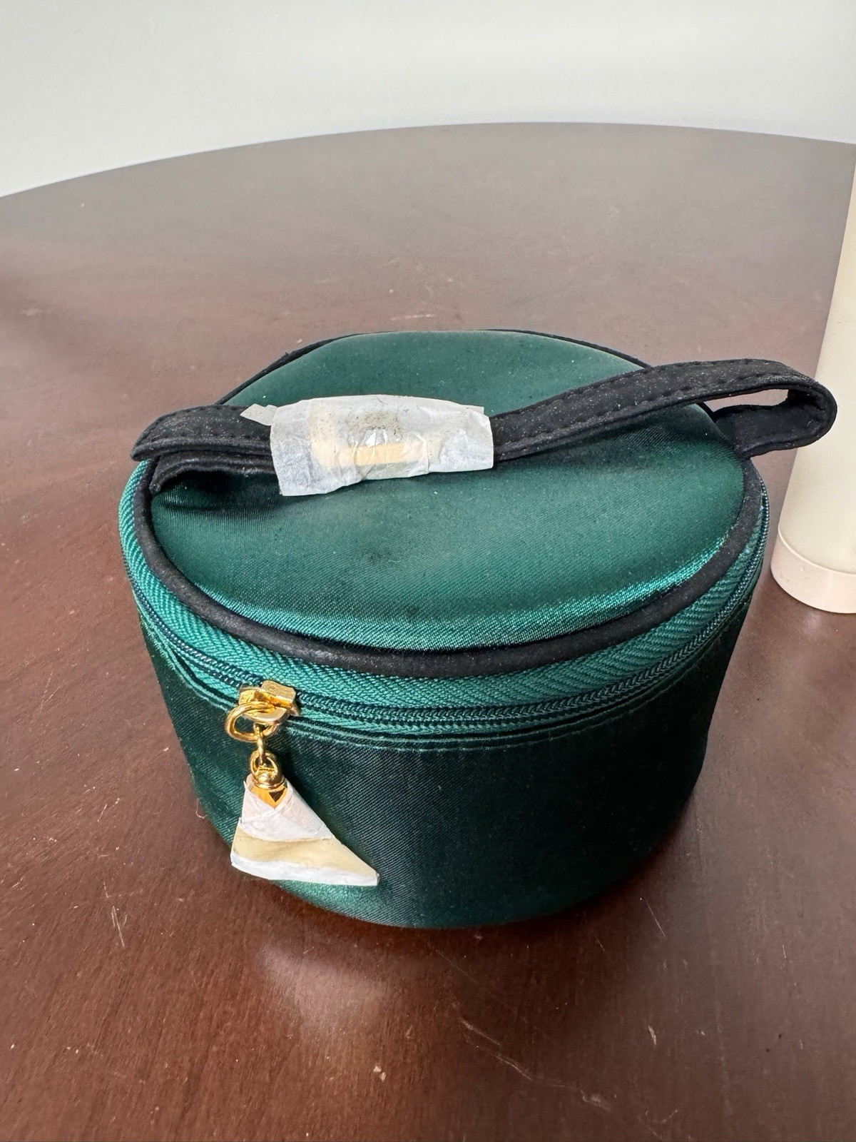 VTG Tiffany & Co. Trueste Silkening Body Voile Lotion & Green Case 80% Full