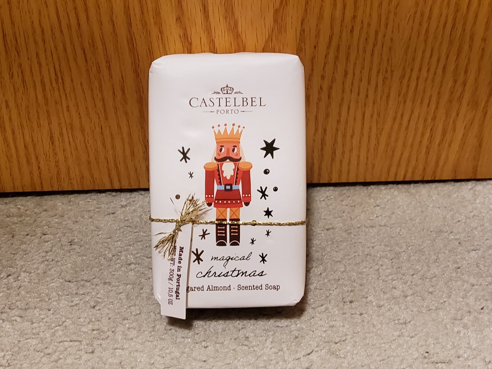 Castelbel Porto Magical Christmas Luxury Bar Soap 10.5 OZ- Sugared Almond New