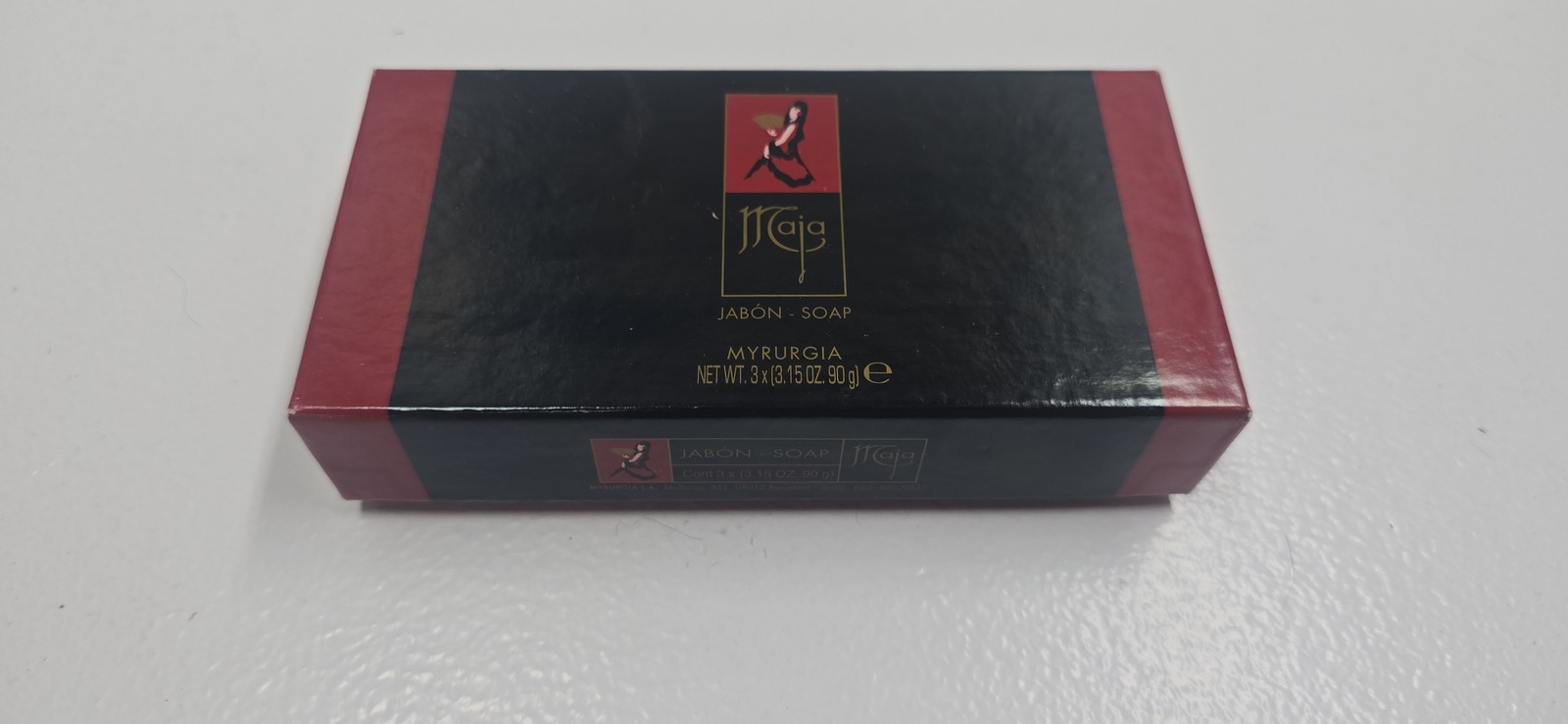 Maja Classic Perfumed Soap Bars – 3 x 3.15 oz (90g) Gift Set – Spanish Passion