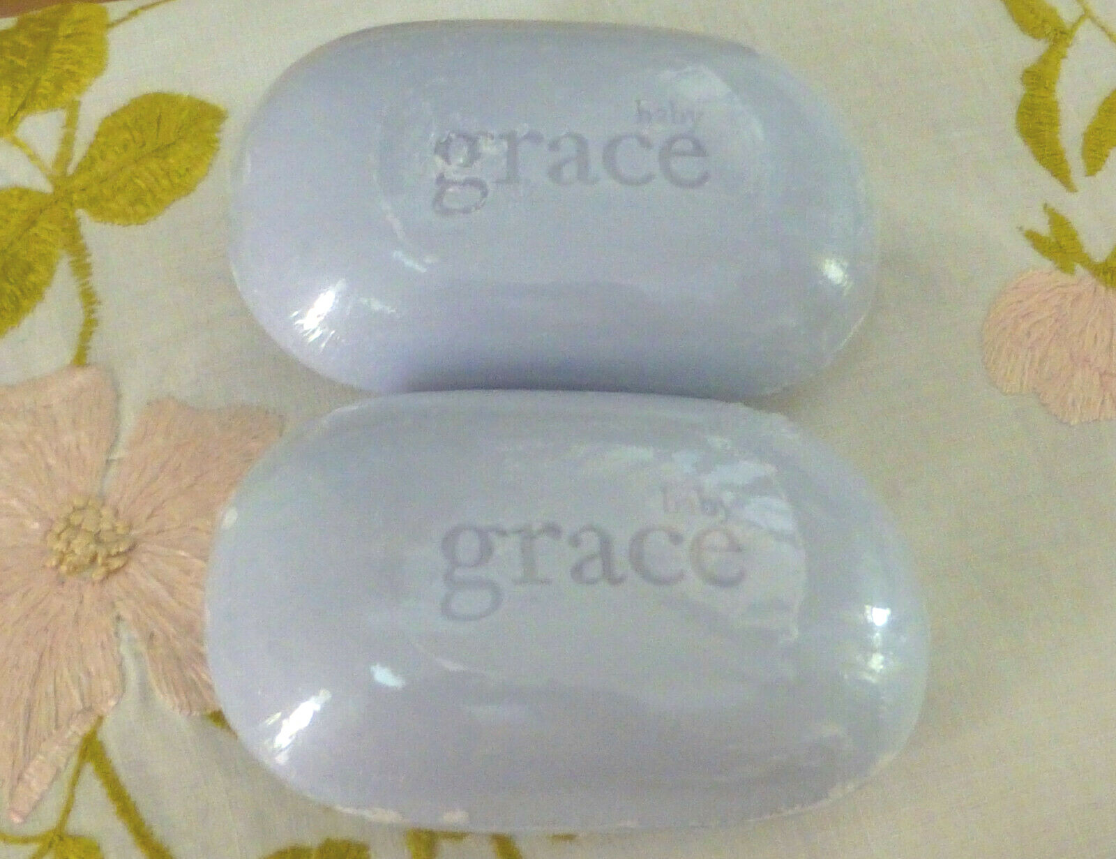 2006 Philosophy BABY GRACE Soap Set: 3 Oz 85g Each PRE-COTY Original 6 Oz TOTAL