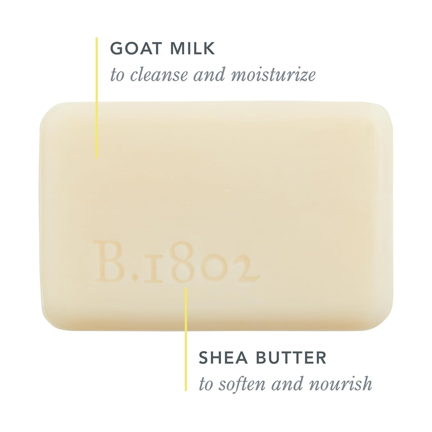 Goat Milk Soap – Moisturizing Hand & Body Soap Bar with Shea Butter & Botanic…