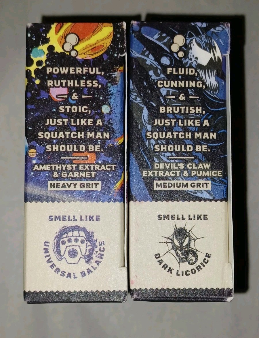 Dr Squatch x Marvel Thanos & Venom 4-Pk