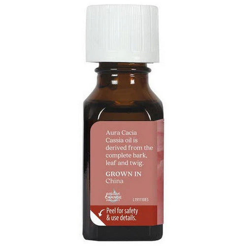 Essential Oil Cinnamon Cassia (cinnamomum cassia) 0.5 Fl Oz By Aura Cacia