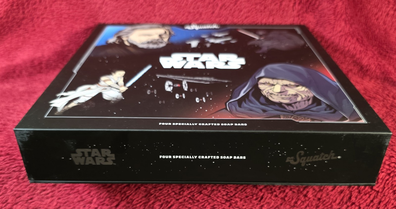 Dr. Squatch Star Wars Collector’s Box Set 4 Bar Soap Limited Edition Disney