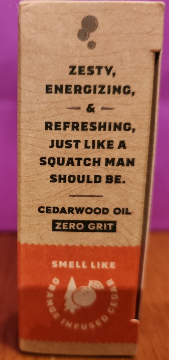 Dr. Squatch Soap – CEDAR CITRUS- Zero Grit Bar