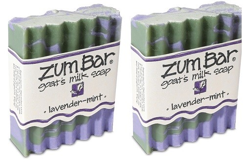 Zum Bar Goat’s Milk Soap Lavender Mint 2 Pack