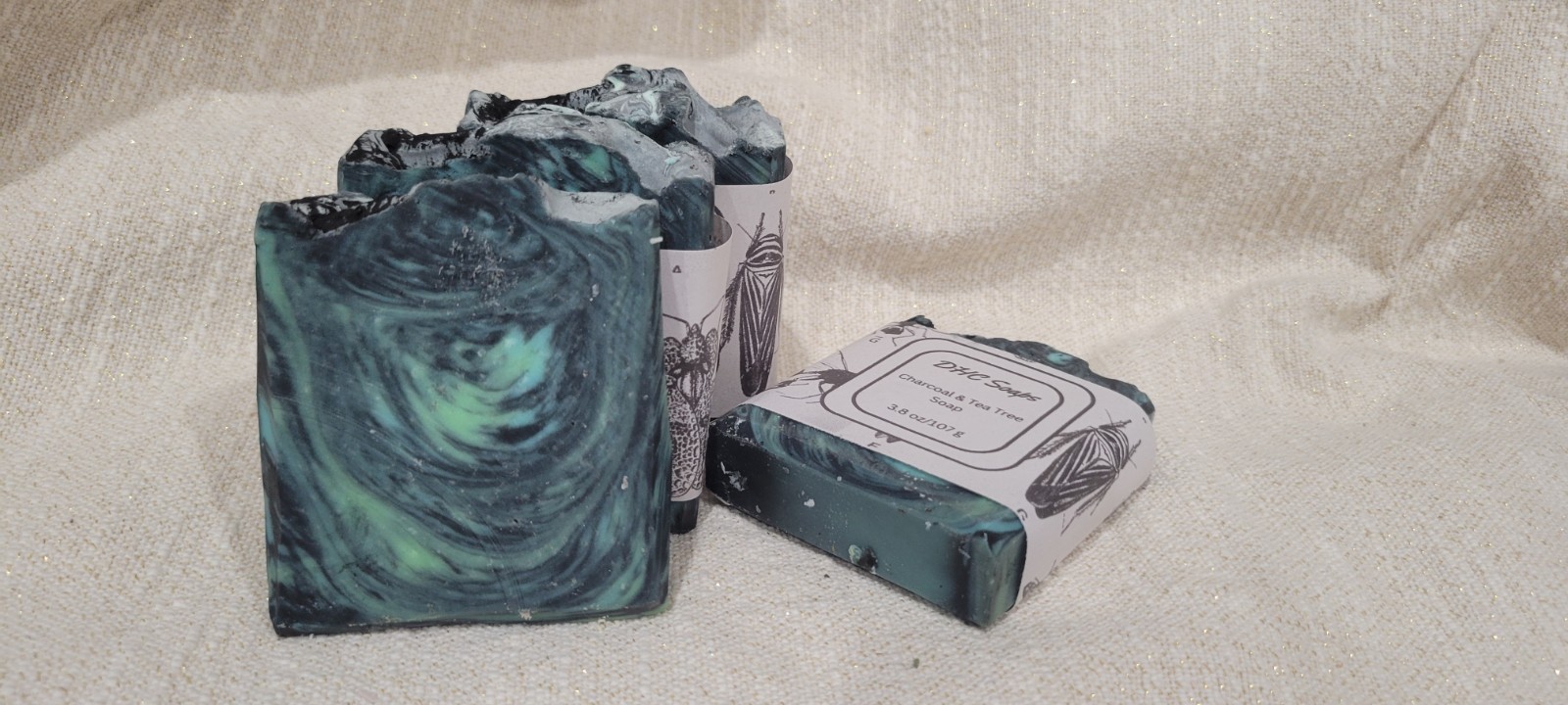 Tea Tree And Charcoal Cold Process Soap