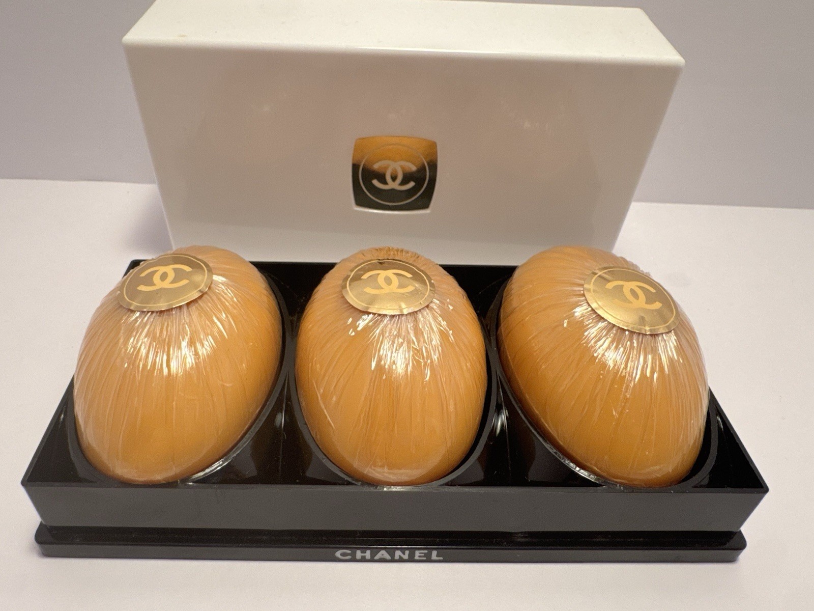Chanel no 5 Bath Soap Vintage Classic Chanel Bath Soap Gift Set Savon De Bain CC