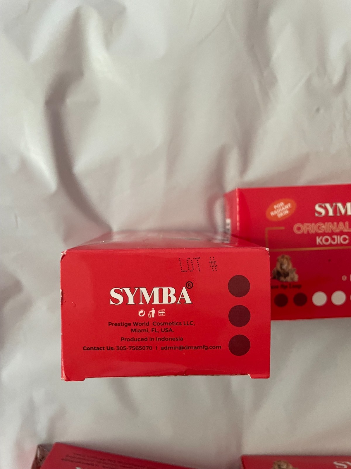 Symba Kojic Acid Soap Original Skin Brightening Bars 3 Pack 200g Each Dark Spot