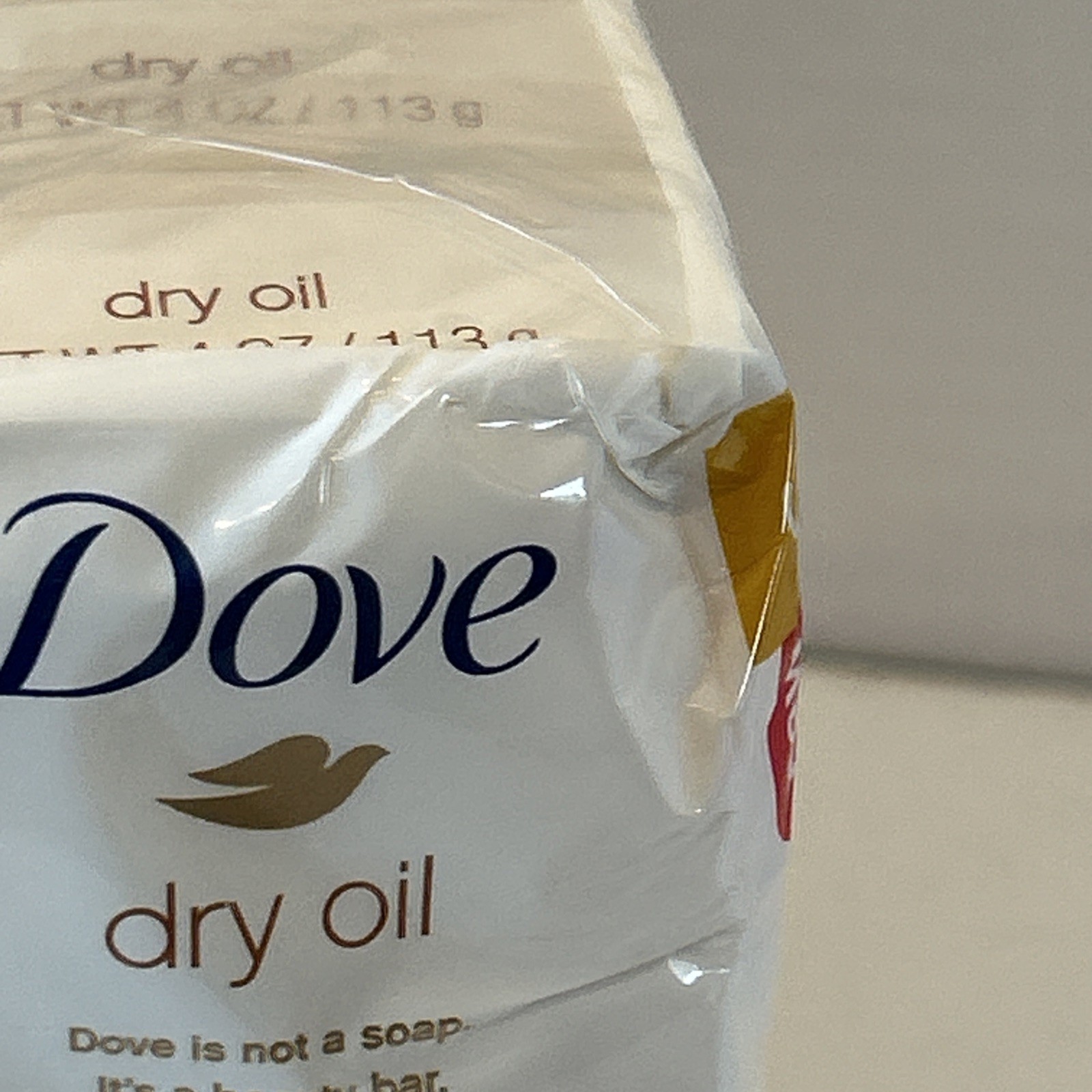 (12) Dove Dry Oil Beauty Bars with Moroccan Argan Oil 4 oz (Each) NEW OLD STOCK