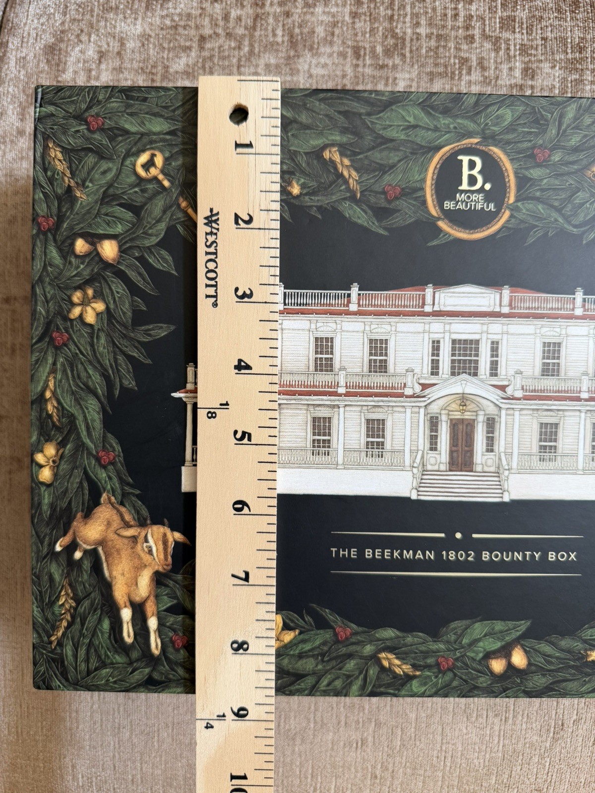The William Beekman 1802 Bounty Box Goat Soap Lotions Cremes Skincare Gift Set