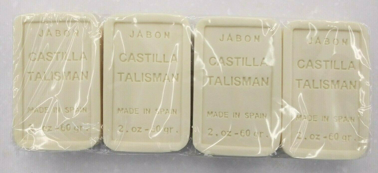 New Jabon Castilla Castile Soap Bars Talisman Made in Spain 2oz Each Lot 48 Bars