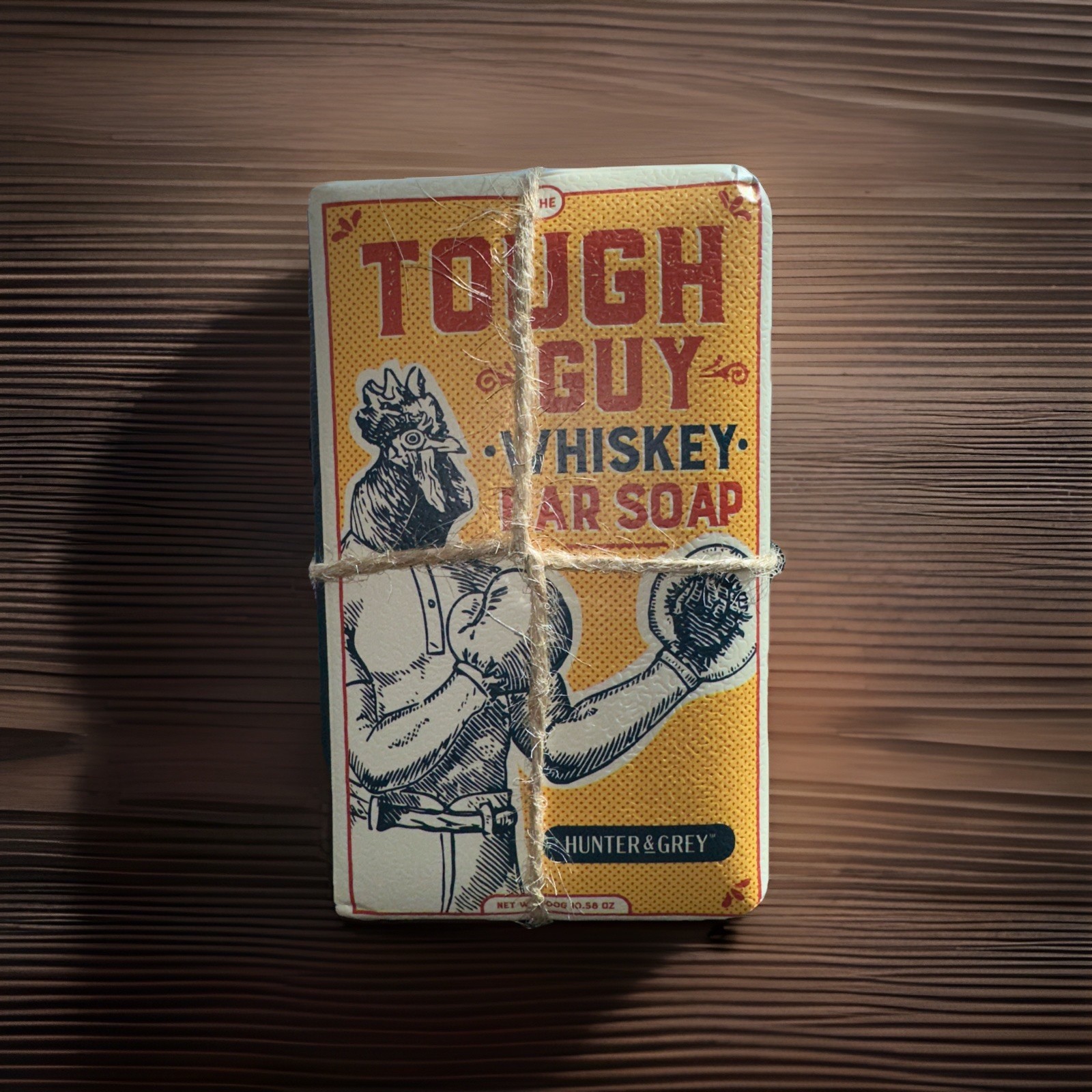 🆕2 PCs HUNTER & GREY TOUGH GUY MEN’s BAR SOAP 🧼GIFT SET WHISKEY 🥃+ CEDAR