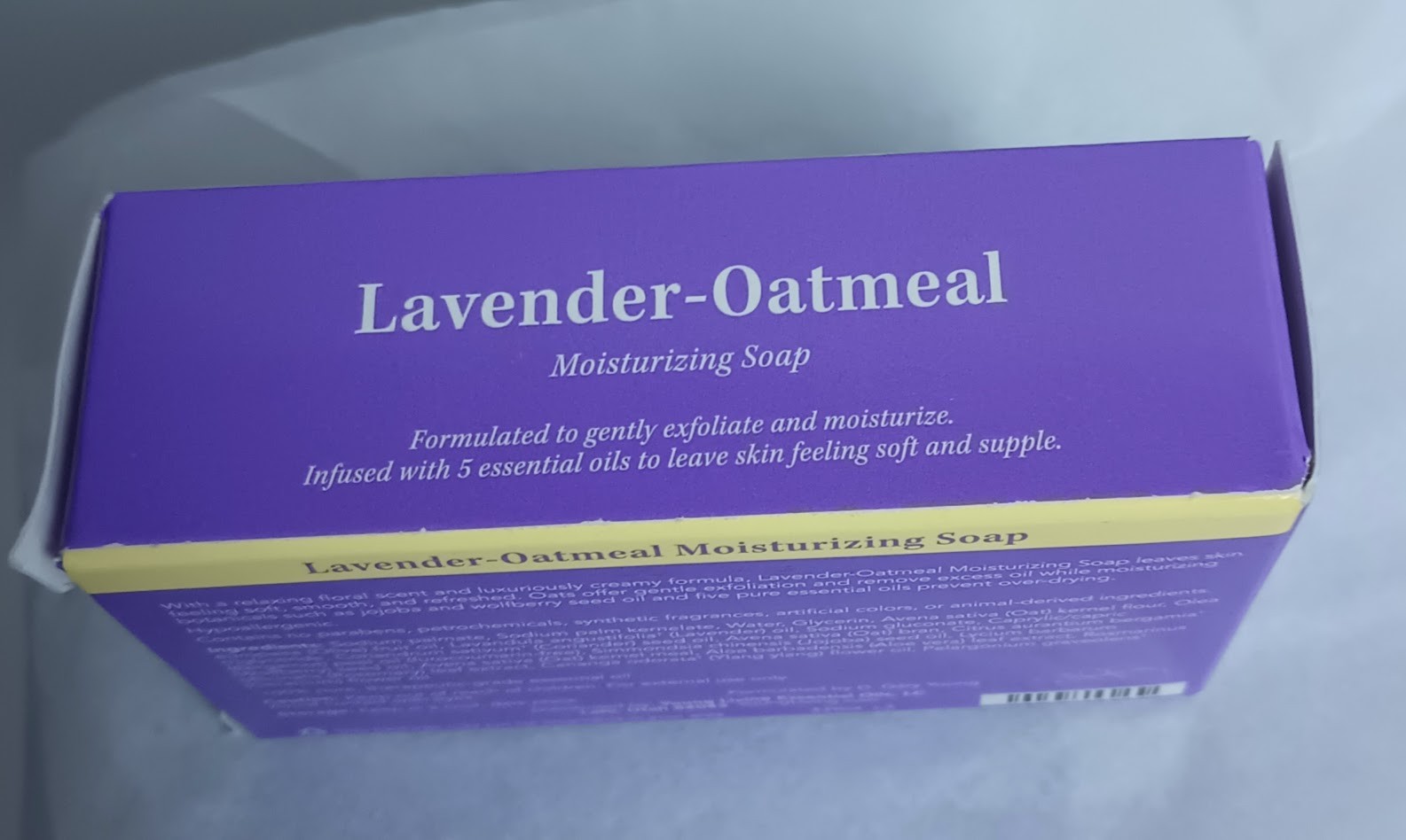 2 YOUNG LIVING Bar Soaps- Melaleuka-Geranium and Lavendar-Oatmeal New Sealed