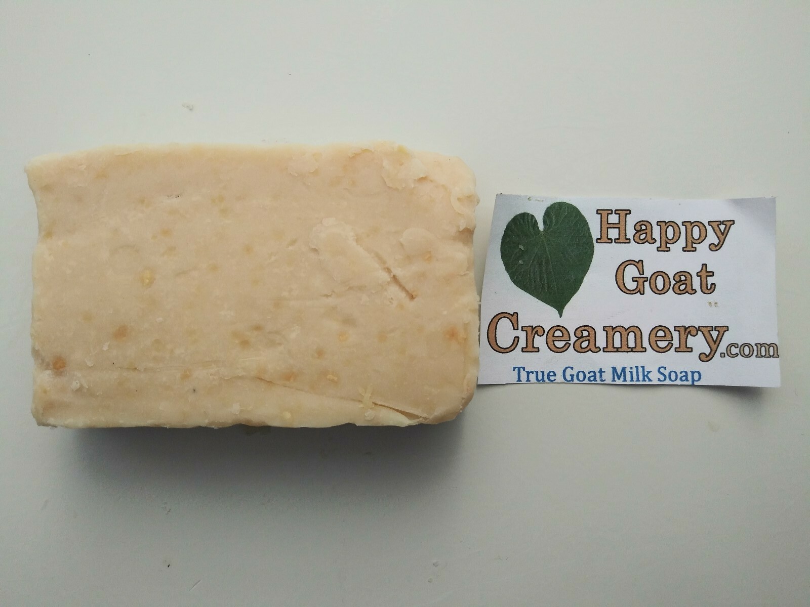 5 BARS CHAMOMILE PATCHOULI FRANKINCENSE MYRRH GOAT MILK SOAP HAPPY GOAT CREAMERY