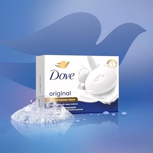 Beauty Bar Soap 8 Count 3.75 oz Moisturizing Gentle Cleansing for Face Body