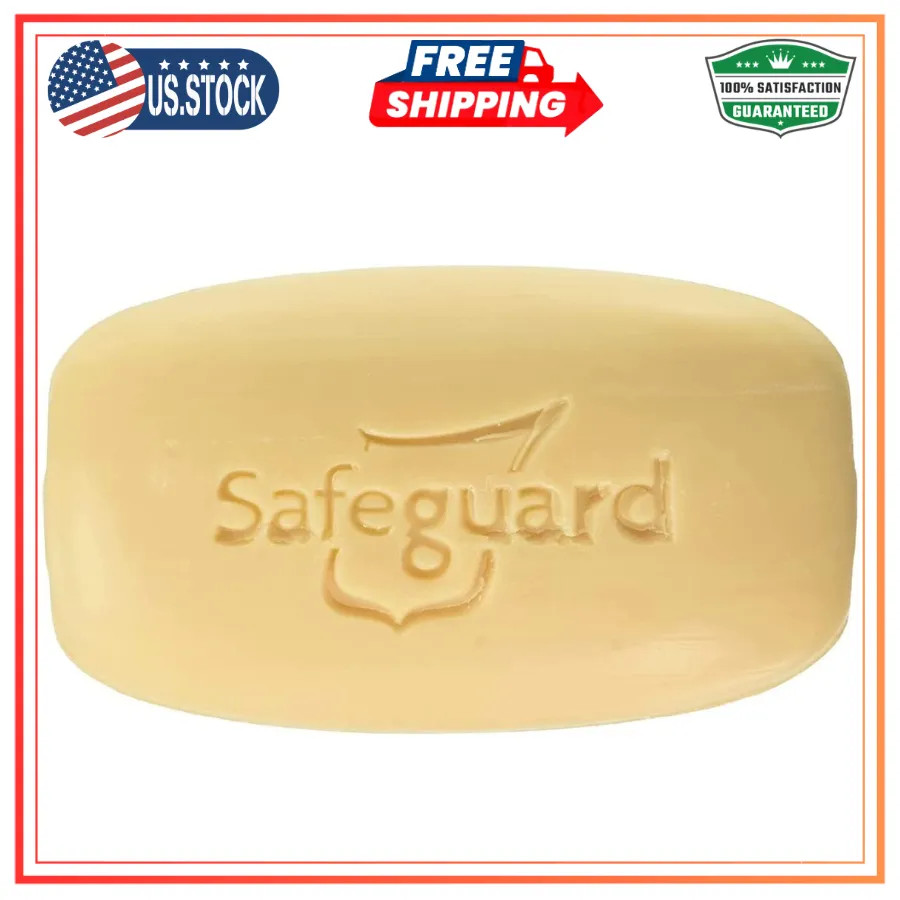 Safeguard Antibacterial Bar Soap Beige 4oz 14 Bars Total