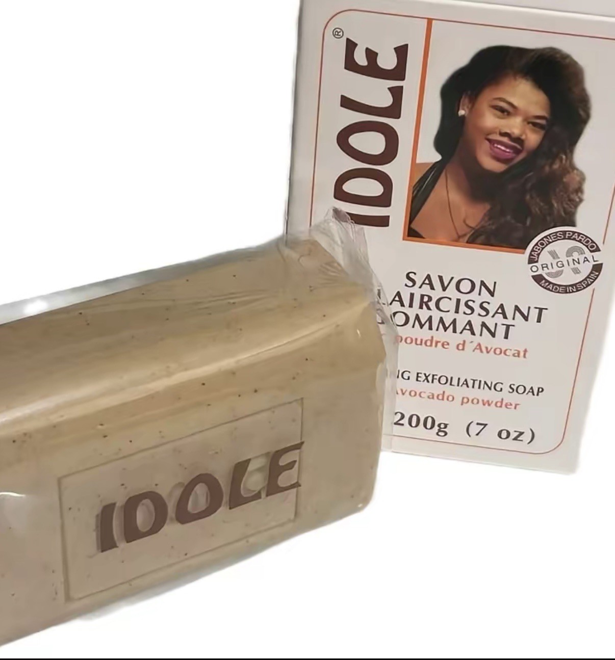 Soap idole gomant whit avocado 200g pack of 3