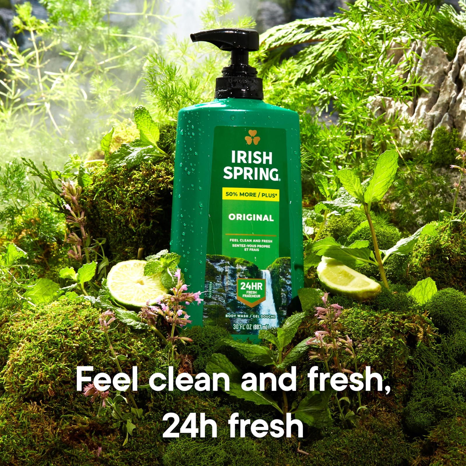 Irish Spring Original Moisturizing Body Wash 30 Ounce (Pack of 1),