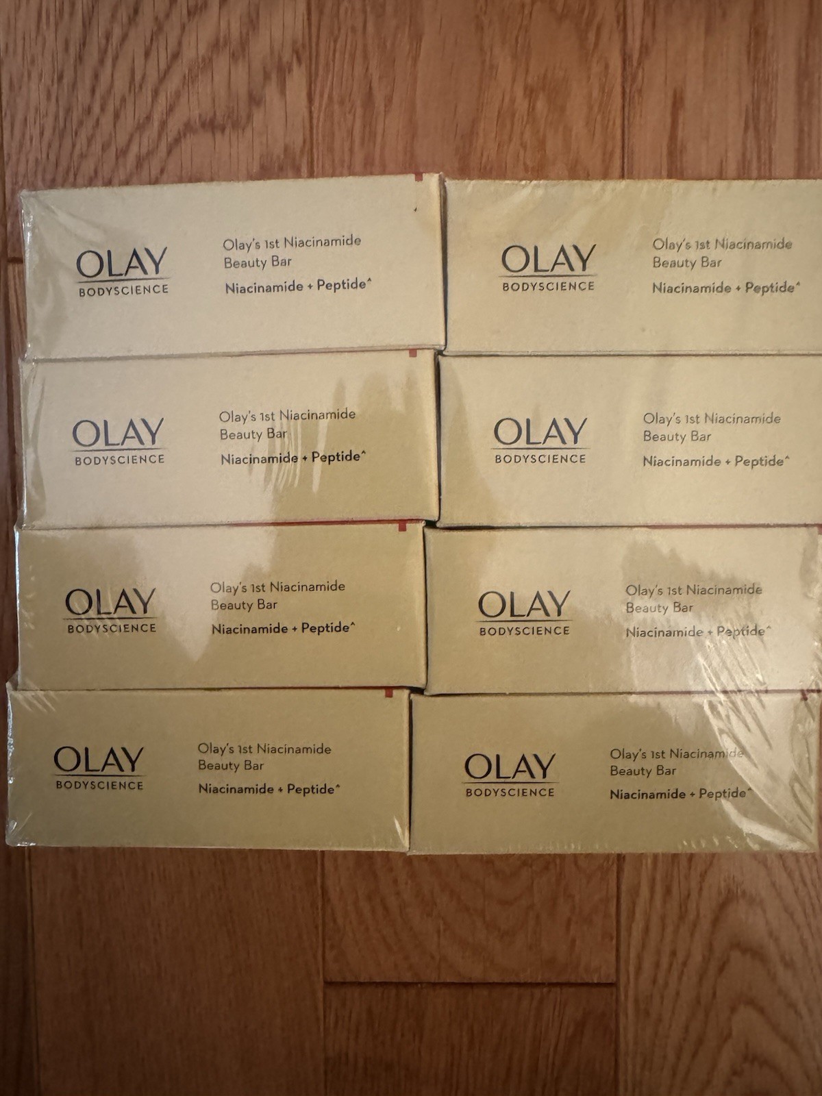 Olay Body Science B3 Niacinamide + Vitamin C Beauty Bar Soap 8-PACK New Sealed