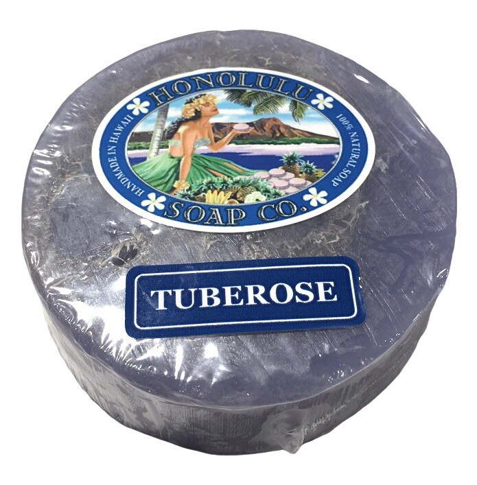 Honolulu Soap Company – Tuberose – Loofah Soap Made in the USA