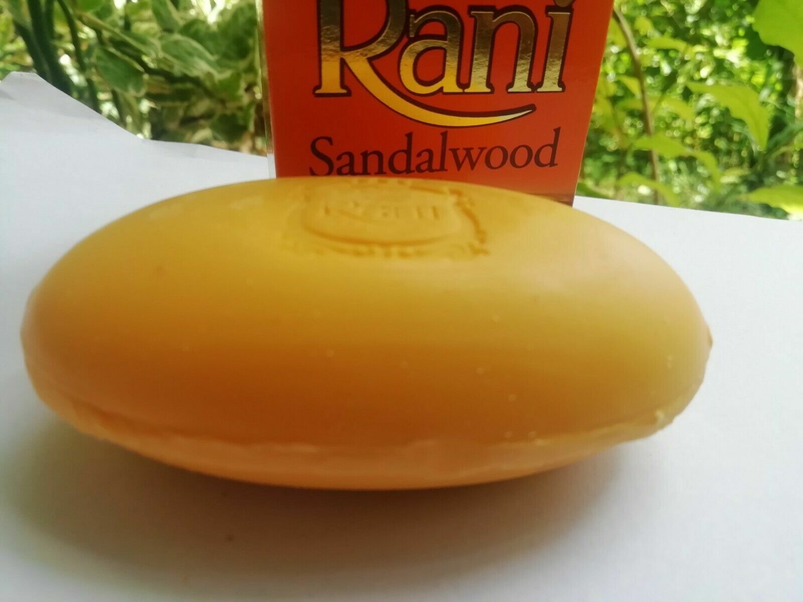 Rani Sandalwood BathSoap Reduces Dark Spots,Scars & Glow & Brighten All Skin 90g