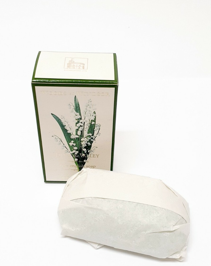 Woods of Windsor Lily of the Valley 3.5 oz Fine English Soap Vintage FREE SHIP!