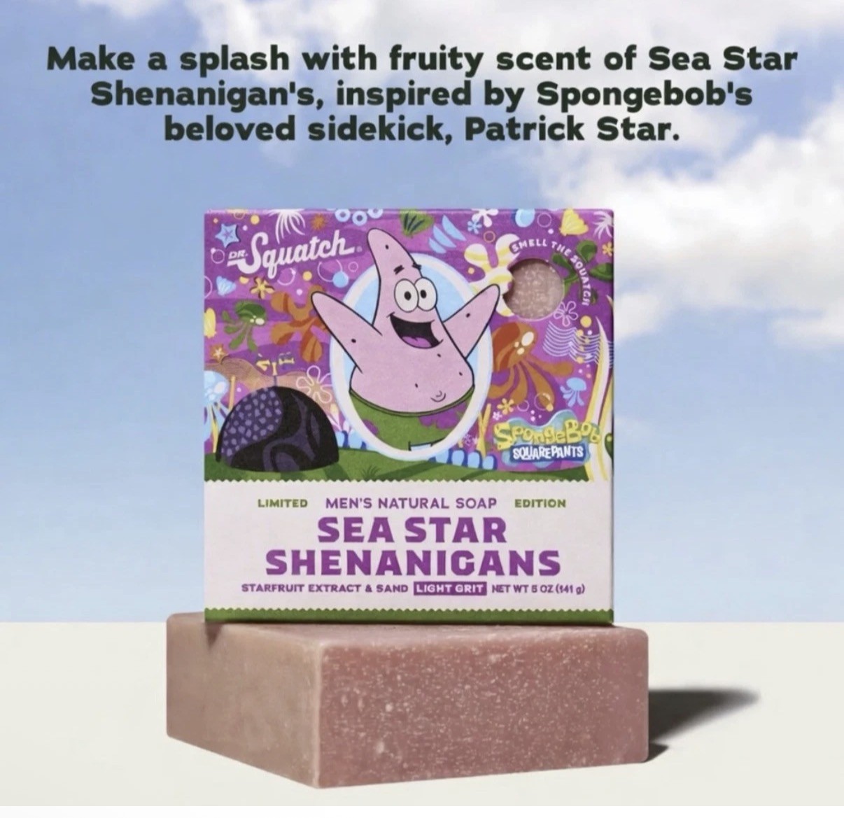 4-pack SpongeBob & Patrick’s Underwater Adventure Soap Duo free shipping