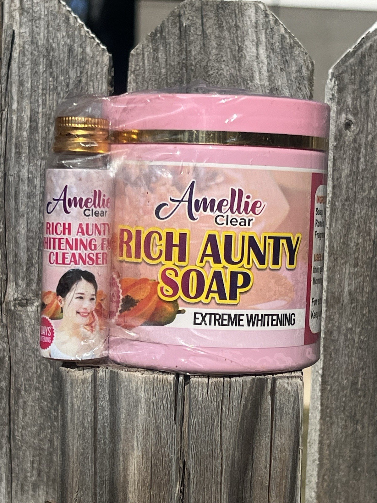 Amellie Clear Rich Aunty Soap Extreme Whitening Soap