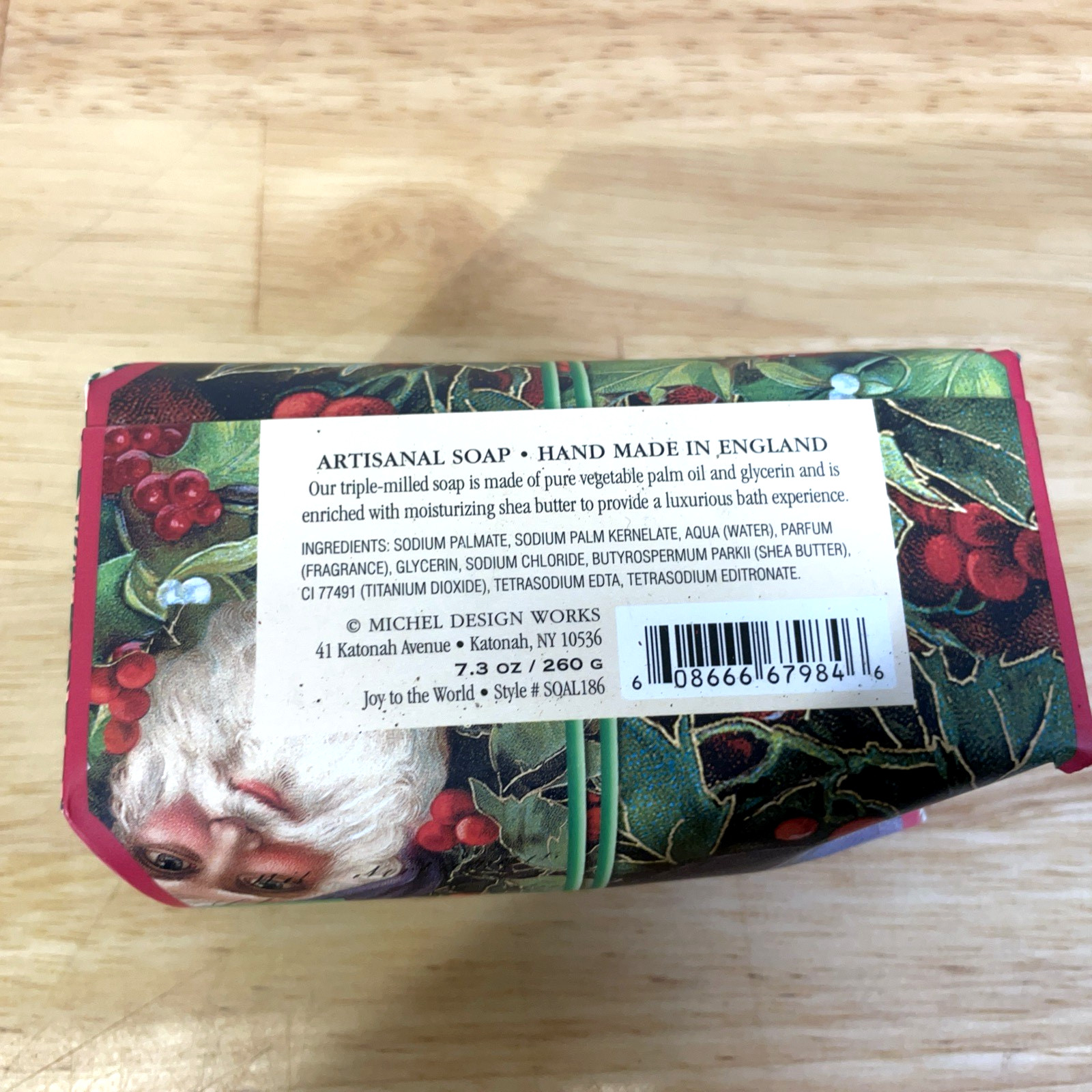 Michel Design Works – Christmas “Joy to the World” Shea Butter Soap – 7.3oz