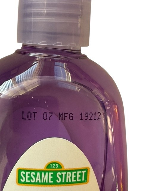 Sesame Street Baby Shampoo Calming Lavendar Hypo-Allergenic Gentle 10 fl. oz.