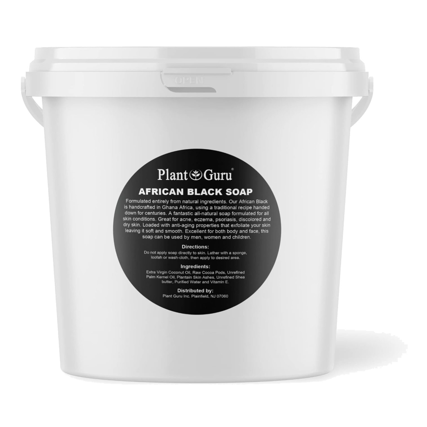 Traditional African Black Soap Cleansing Paste
