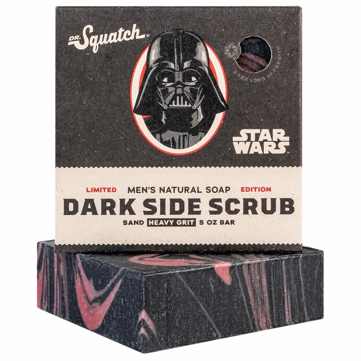 Dr Squatch STAR WARS Soap Limited Edition 4 Pack Lot Yoda, Luke, Darth NEW